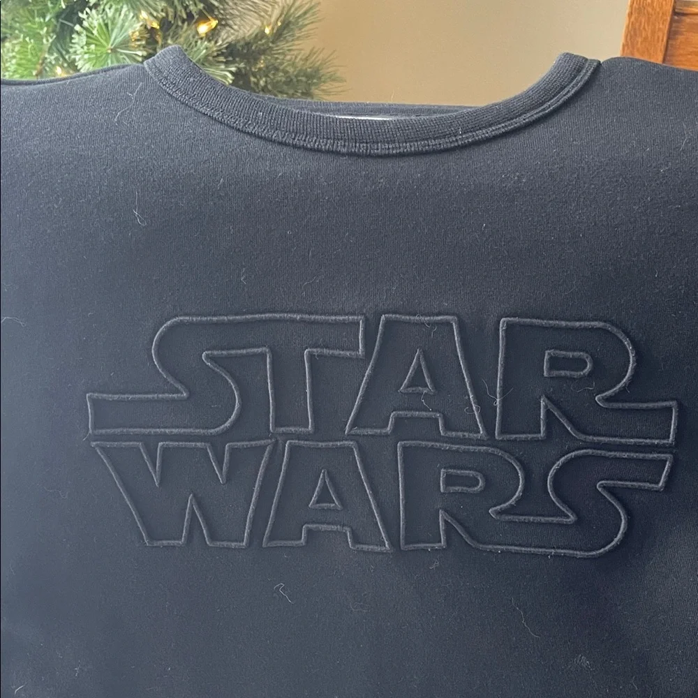 GAP Kids Black Star Wars Embossed Sweatshirt